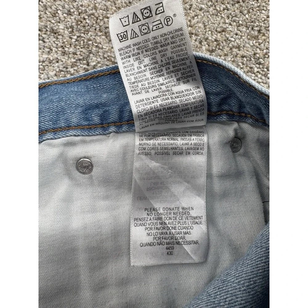 Vintage Levis 508 Jeans‎ Mens 38 Blue Regular Taper Fits 39x28 Distressed Y2K